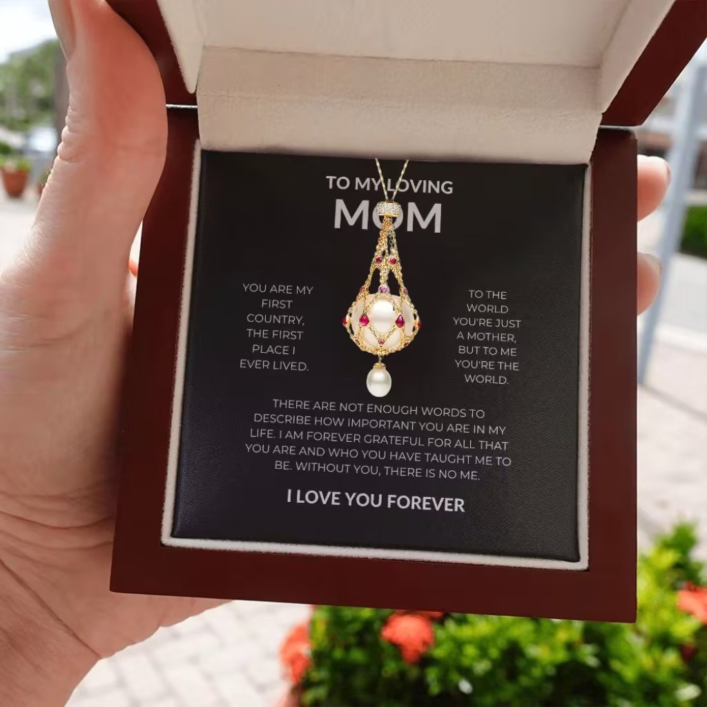 💞Pearl & Gemstone Lavalier Pendant