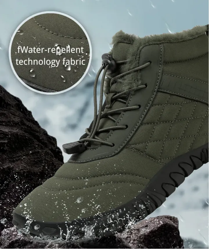 ❄️ArcticStride- Non-slip & Carbon Fiber Waterproof Winter Barefoot Shoes (Unisex)
