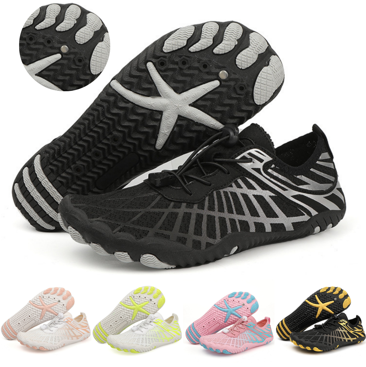👟Copper-Infused Grounding Barefoot Shoes-Trek（Skin Pro with Copper）