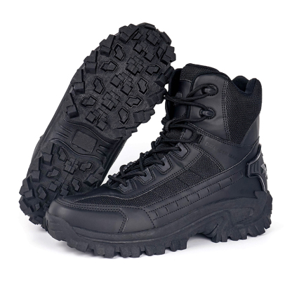 Men's Combat Boots Orthopedic Support Hiking Boots Waterproof Anti-Puncture Work Boots