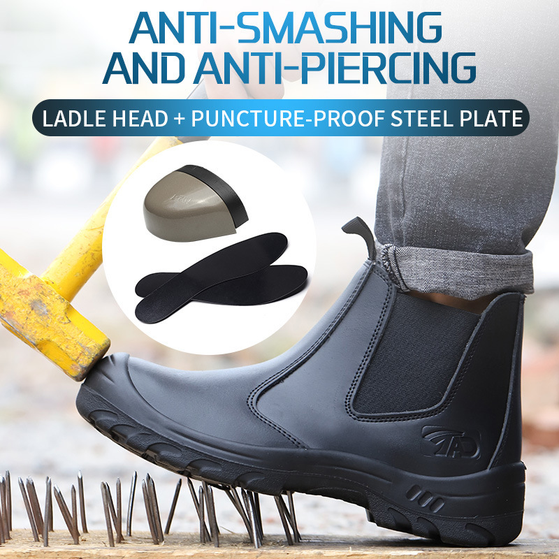 🔥BIGGEST SALE OF THE YEAR🔥Multi-Functional Work Safety Boots（Waterproof& Impact-Resistant）