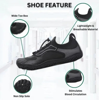 👟Copper-Infused Grounding Barefoot Shoes-Sports（Skin Pro with Copper）