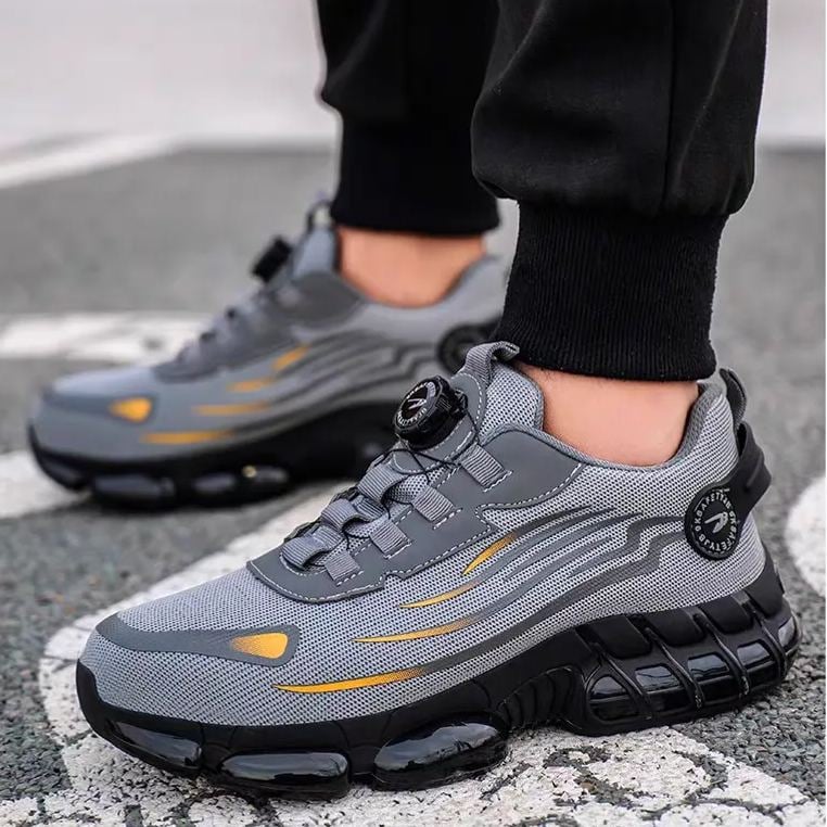 Men's Smash and Stab Resistant Work Safety Shoes - Buy 2 Free Shipping