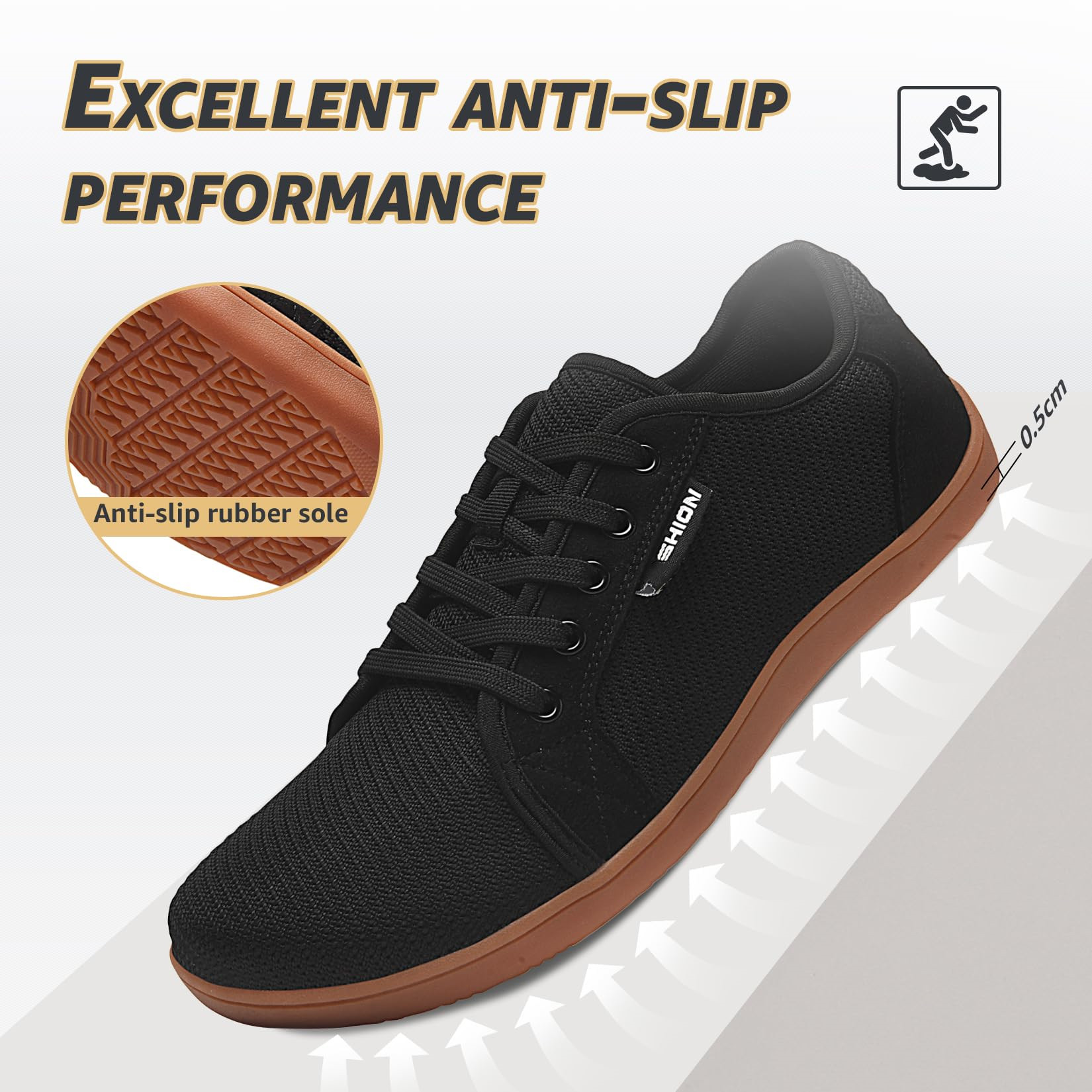 NatureWalk- Men's and Women's Wide Minimalist Barefoot Shoes