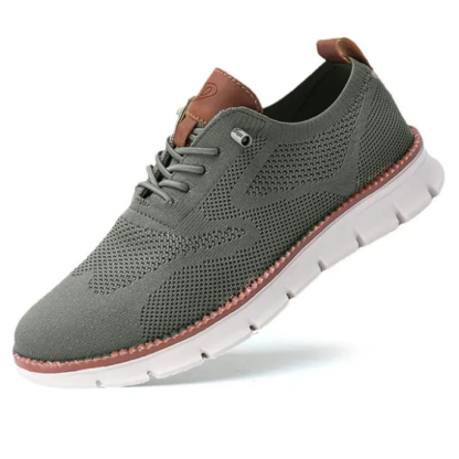 ⏰LAST DAY - 50% OFF🛒Men's Hands Free Slip On Oxford Shoes – Ultra Comfortable knitted fabric shoes, Lightweight Casual Walking Sneakers, Comfortable Dress Shoes, Mesh Urban Shoes for Business & Daily Wear