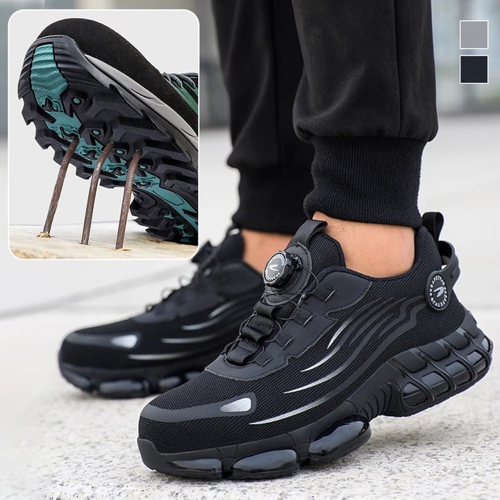 Men's Smash and Stab Resistant Work Safety Shoes - Buy 2 Free Shipping