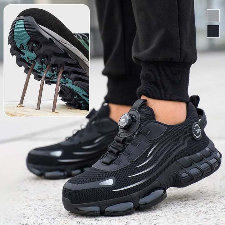 Men's Smash and Stab Resistant Work Safety Shoes - Buy 2 Free Shipping