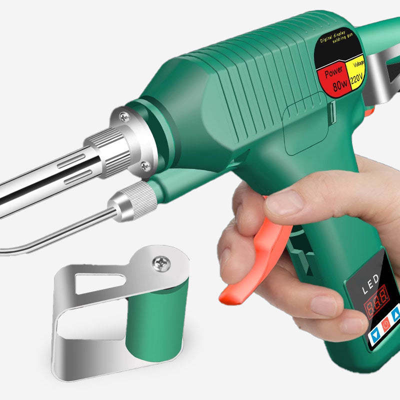 🔥Hot Sale 50%🔥High Power Digital Display Manual Automatic Tin Wire Feeding Electric Soldering Iron