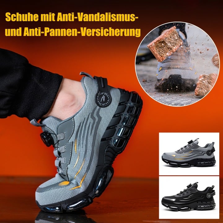 Men's Smash and Stab Resistant Work Safety Shoes - Buy 2 Free Shipping