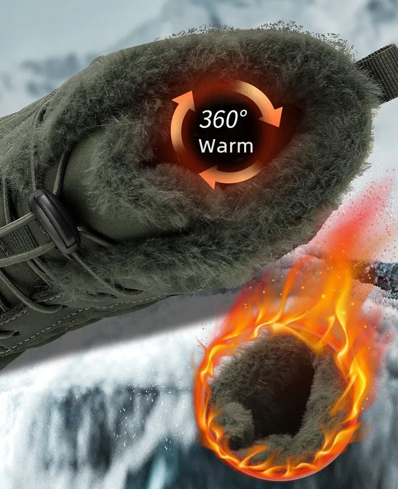 ❄️ArcticStride- Non-slip & Carbon Fiber Waterproof Winter Barefoot Shoes (Unisex)