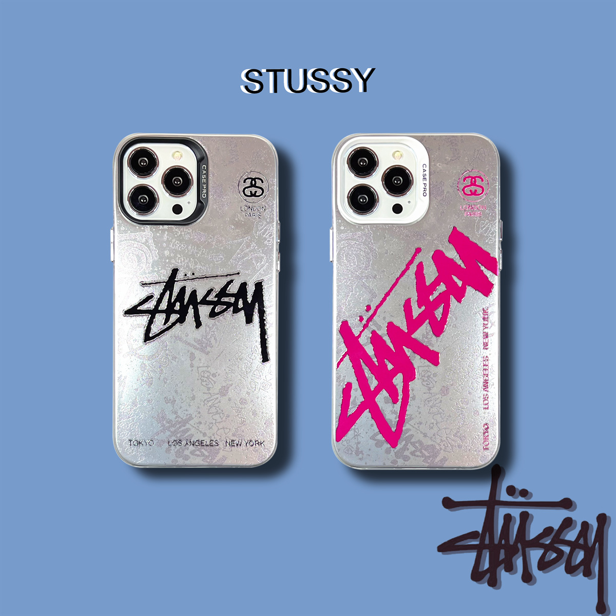 Silvering Stüssy iPhone Case