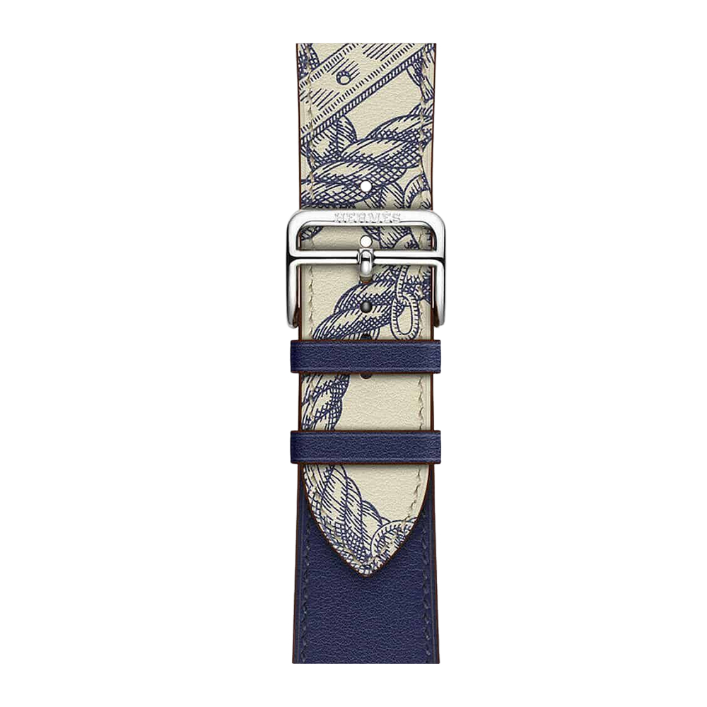 Hermès Luxury Leather H Apple Watch Bands