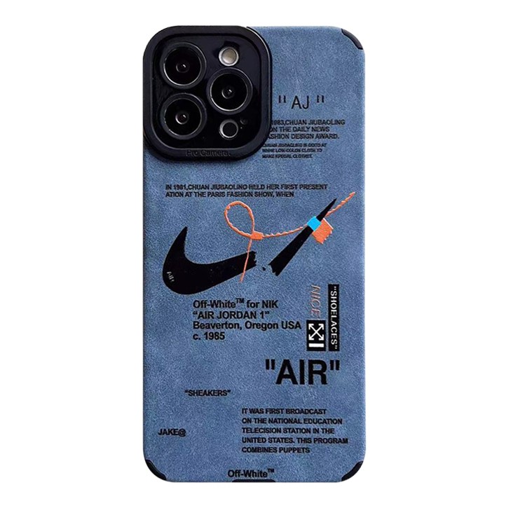 Nike Suede Leather iPhone Case-Air Jordan 1/Just Do It