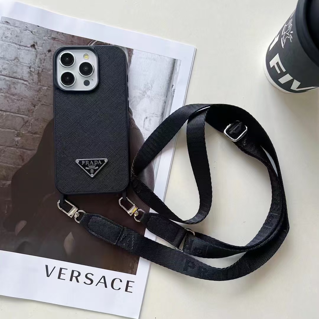Acrylic Metal Triangle Label PR iPhone Case