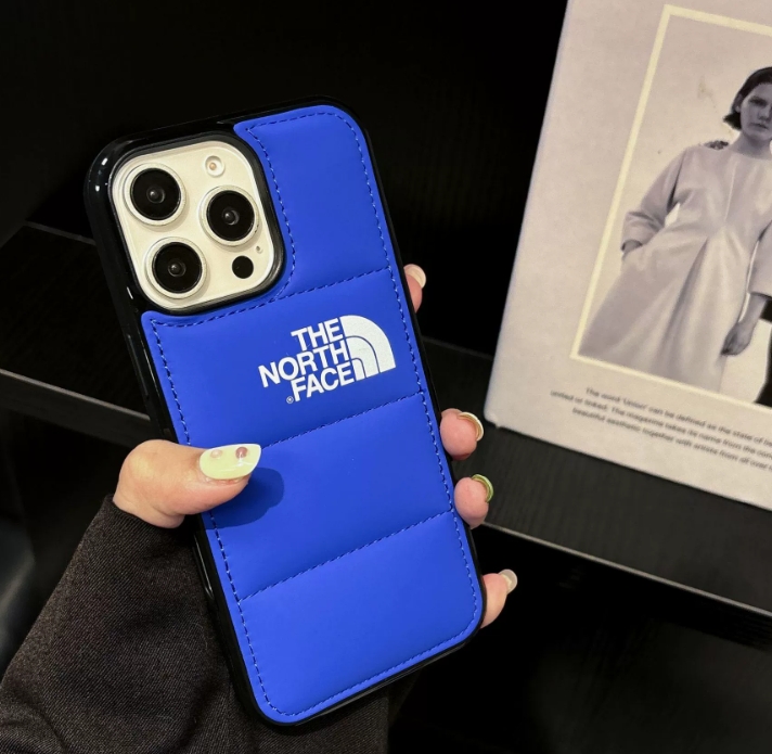 3D Goose Down Socket iPhone Case-Soft Cushioning