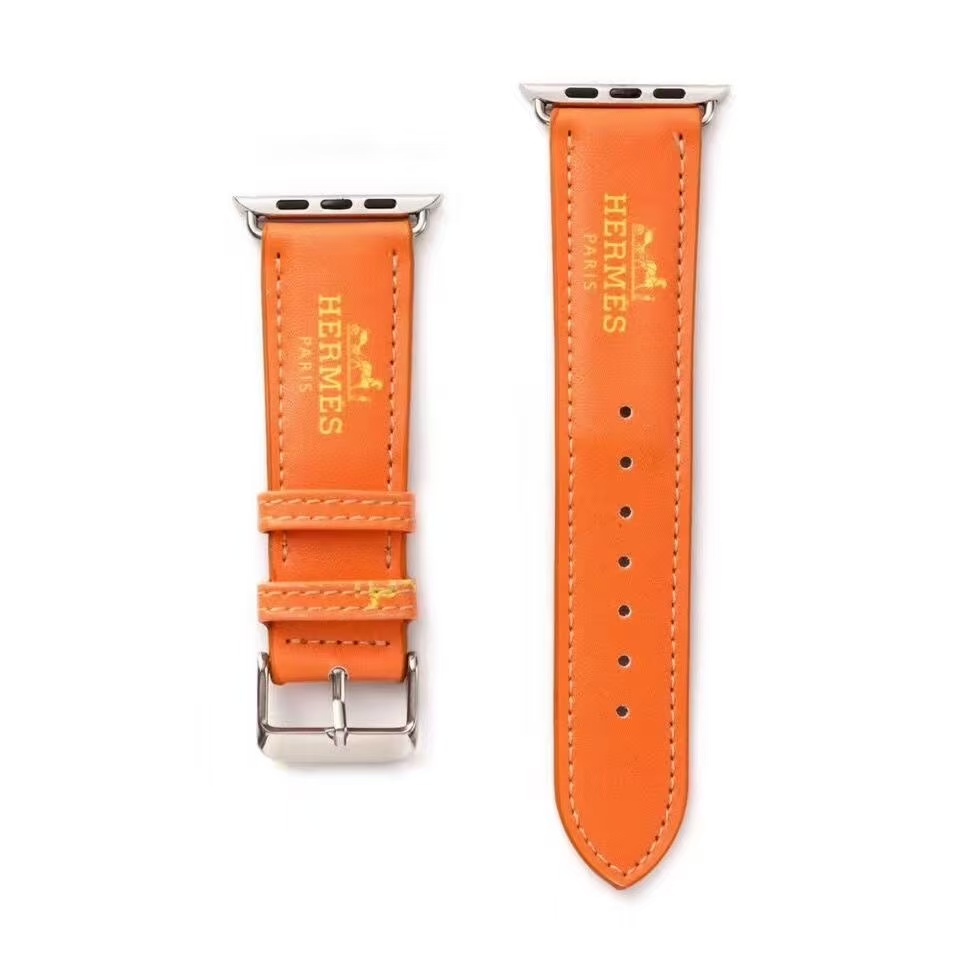Leather luxury H Apple Watch Bands