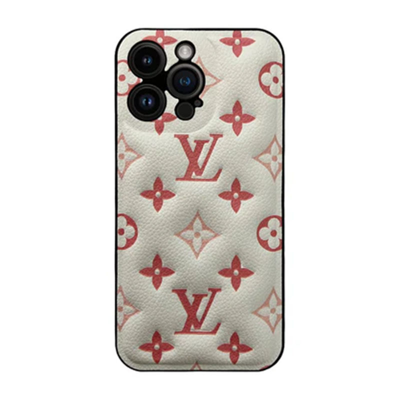 Louis Vuitton Leather Air Cushion iPhone Case