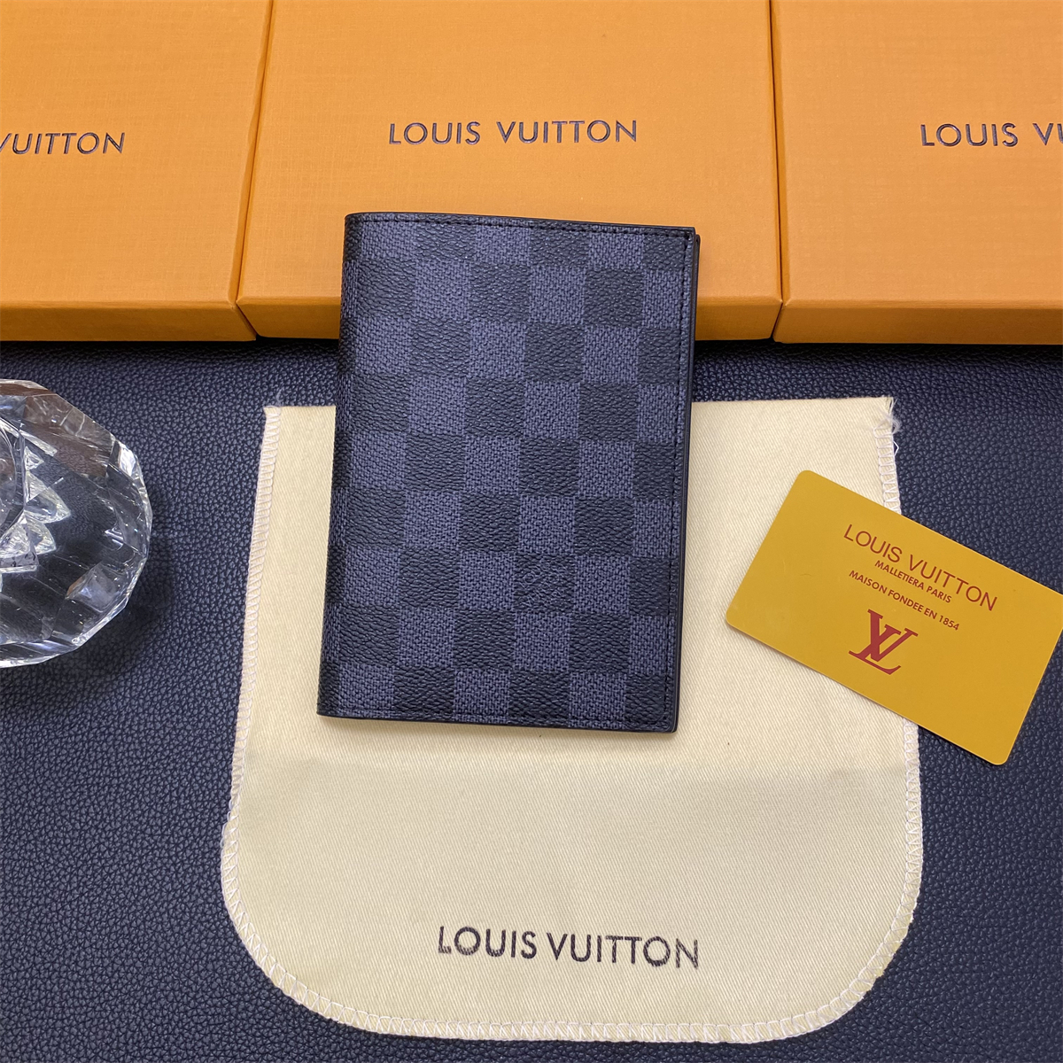 Luxury Leather Passport Holder & Card Holder