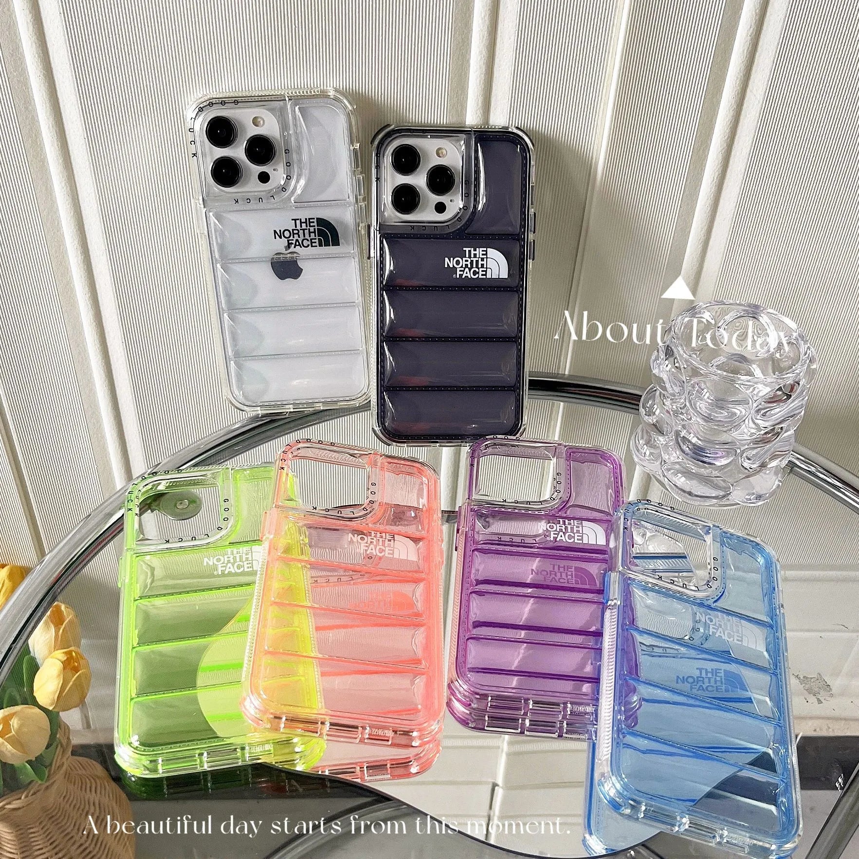 TNF Transparent 3D Airbag iPhone Case