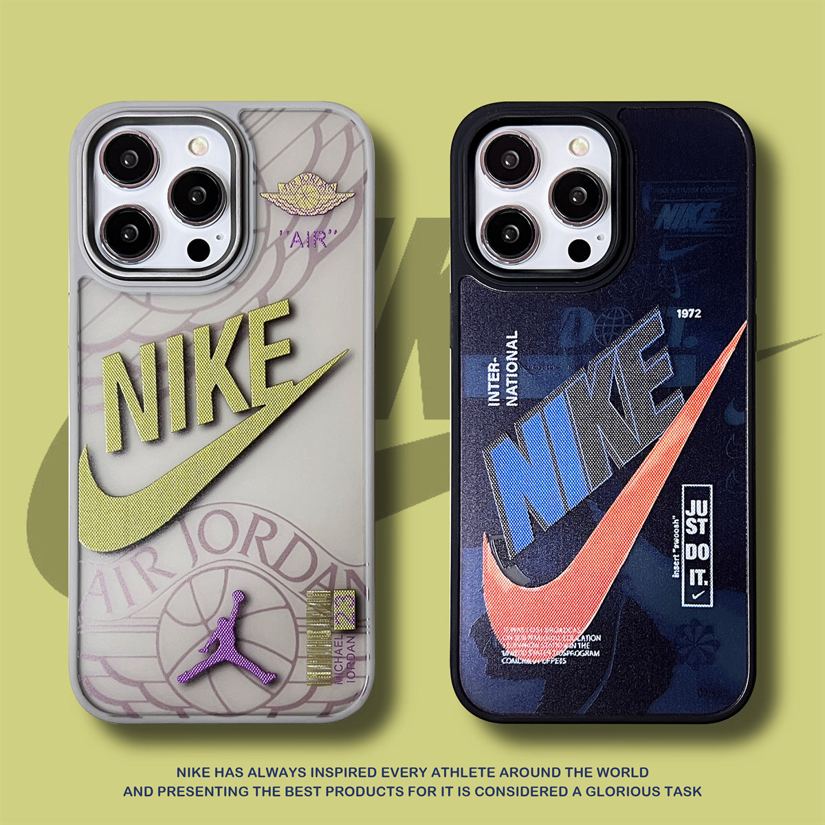 Frosted Fashion labels iPhone Case -BELKCASE