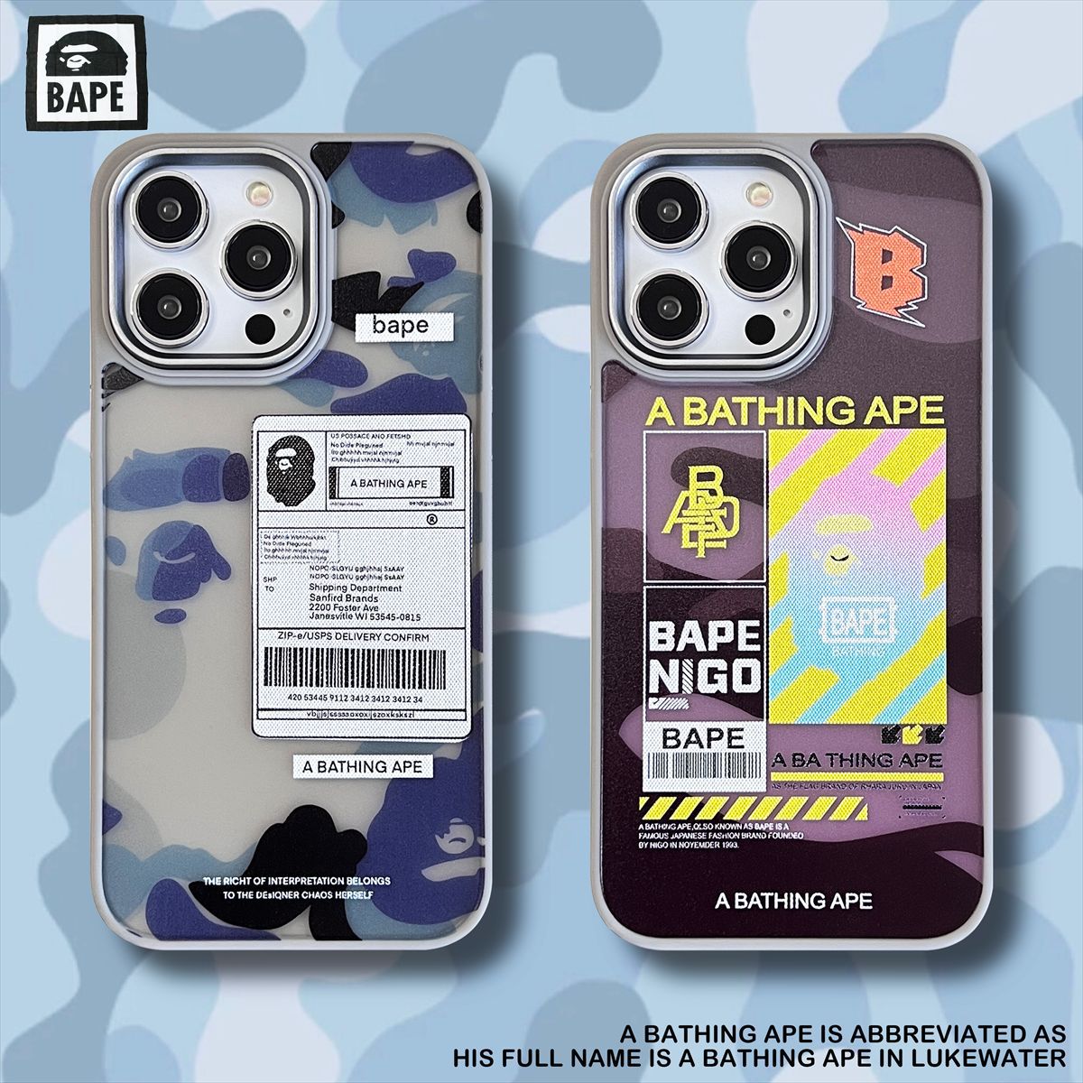Street Fashion ins iPhone Case-BELKCASE