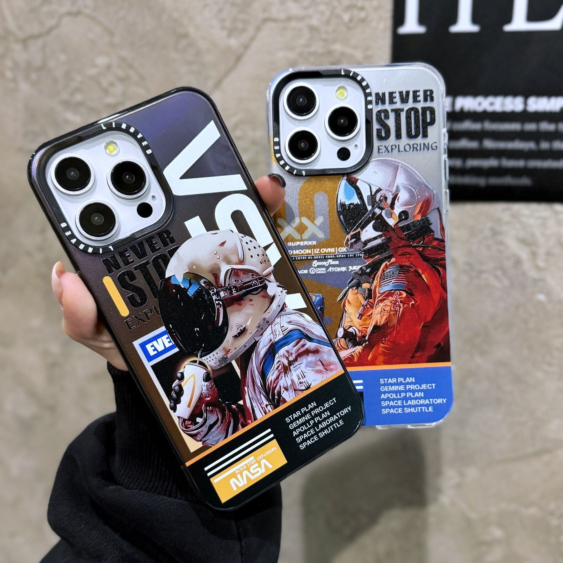 NASA Astronaut Laser iPhone Case-BELKCASE