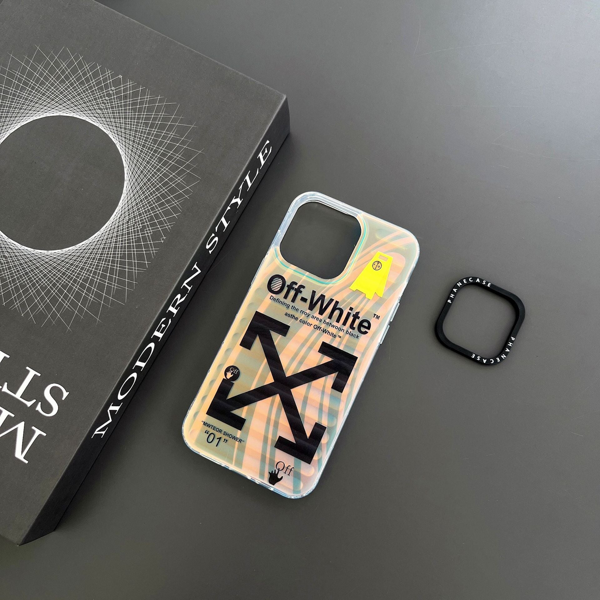 OW Laser Gradient iPhone Case