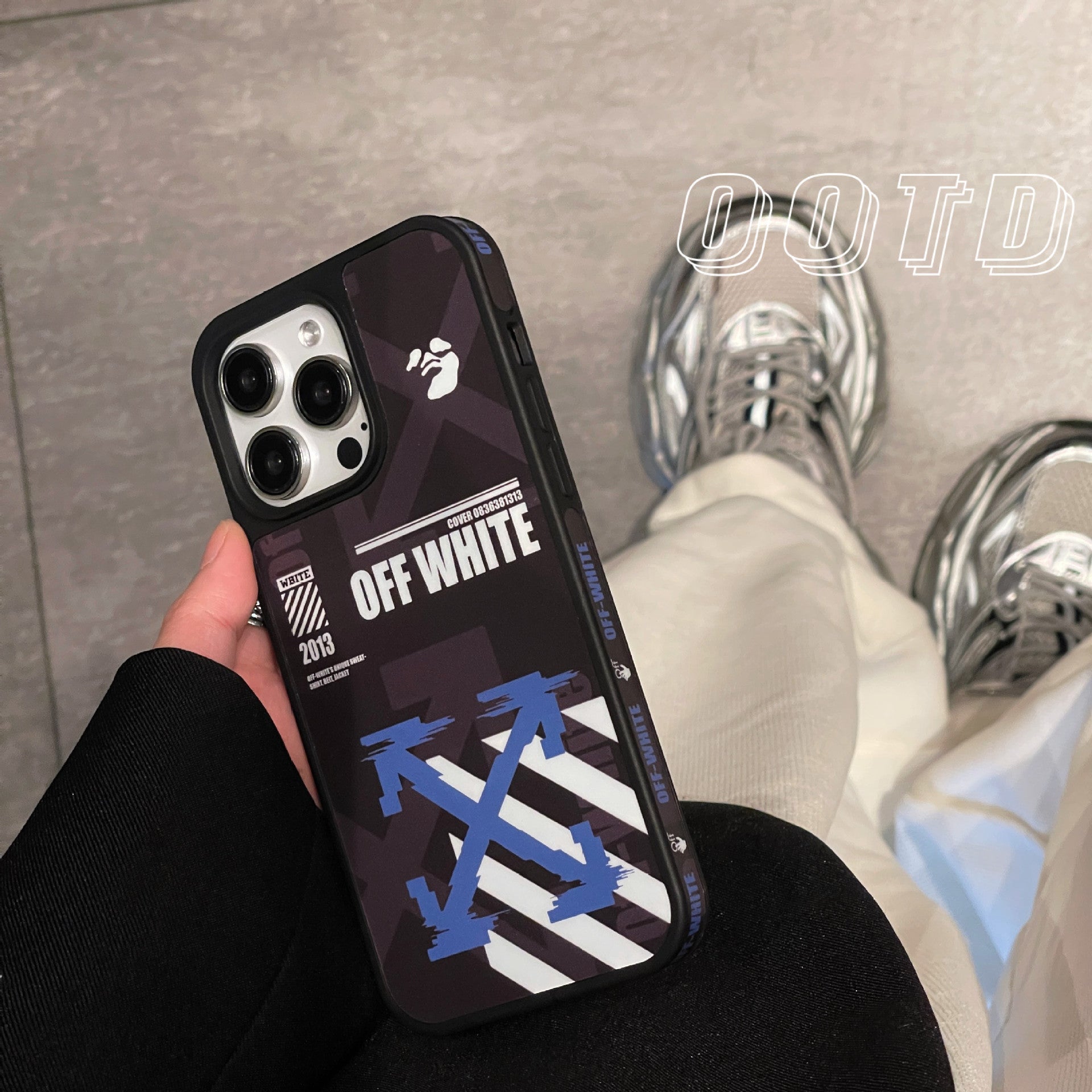 Street Stripe OW iPhone Case -BELKCASE