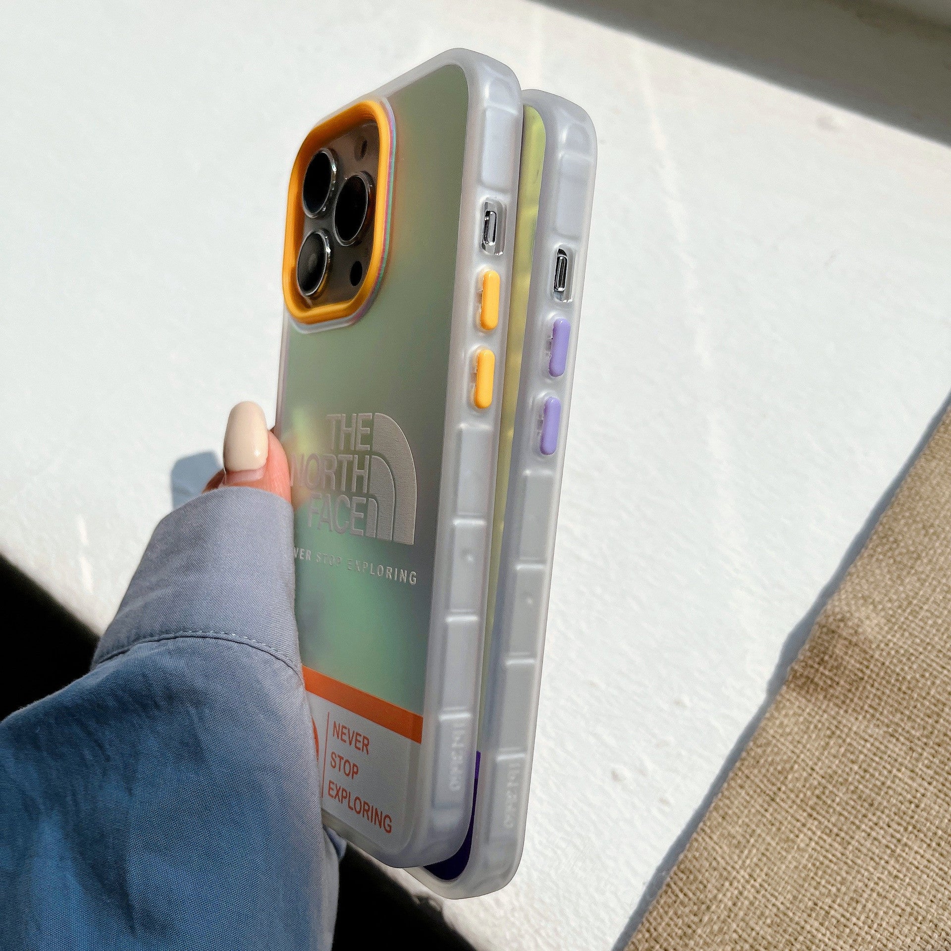 TNF  Laser iPhone Case
