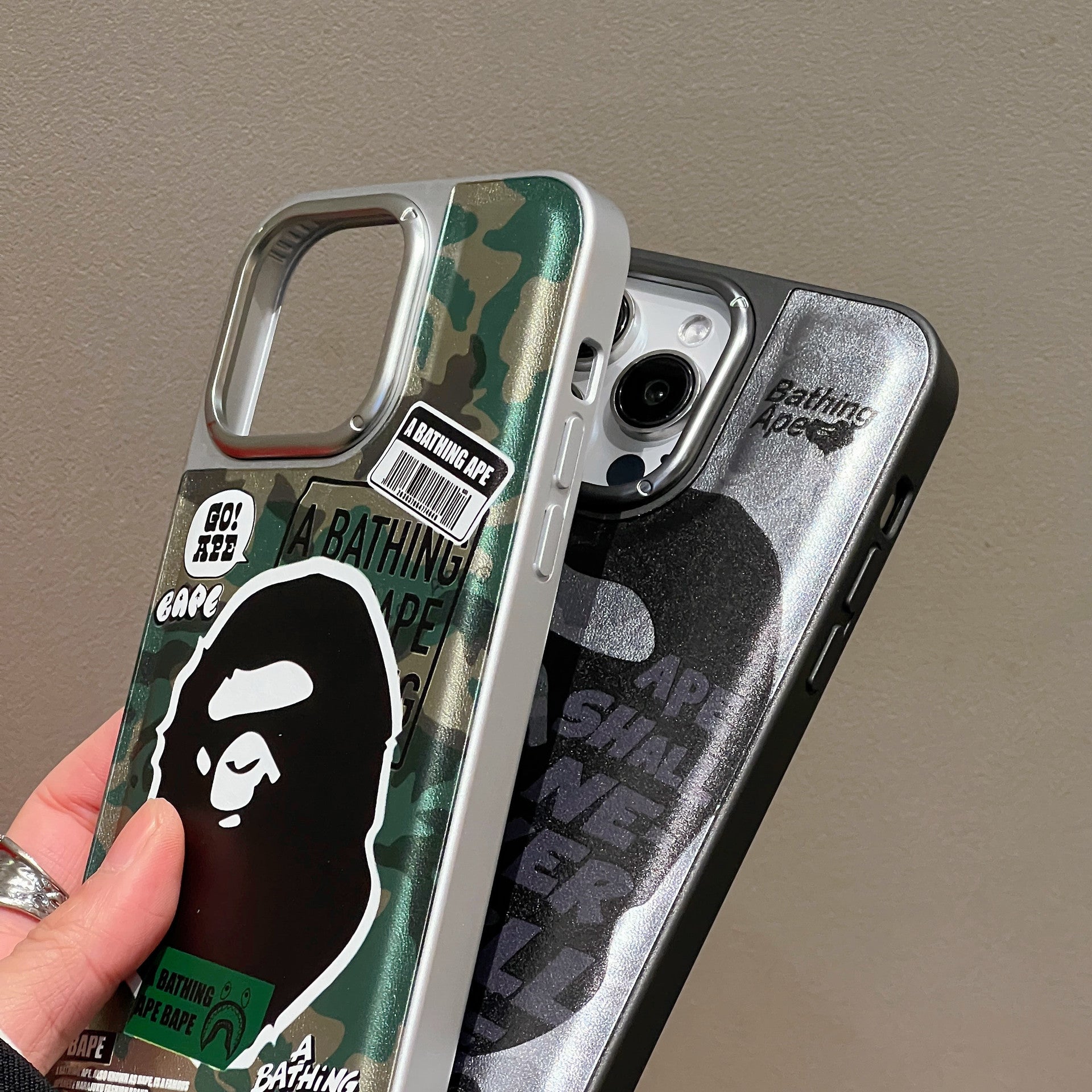 Camouflage BP Label iPhone Case-BELKCASE