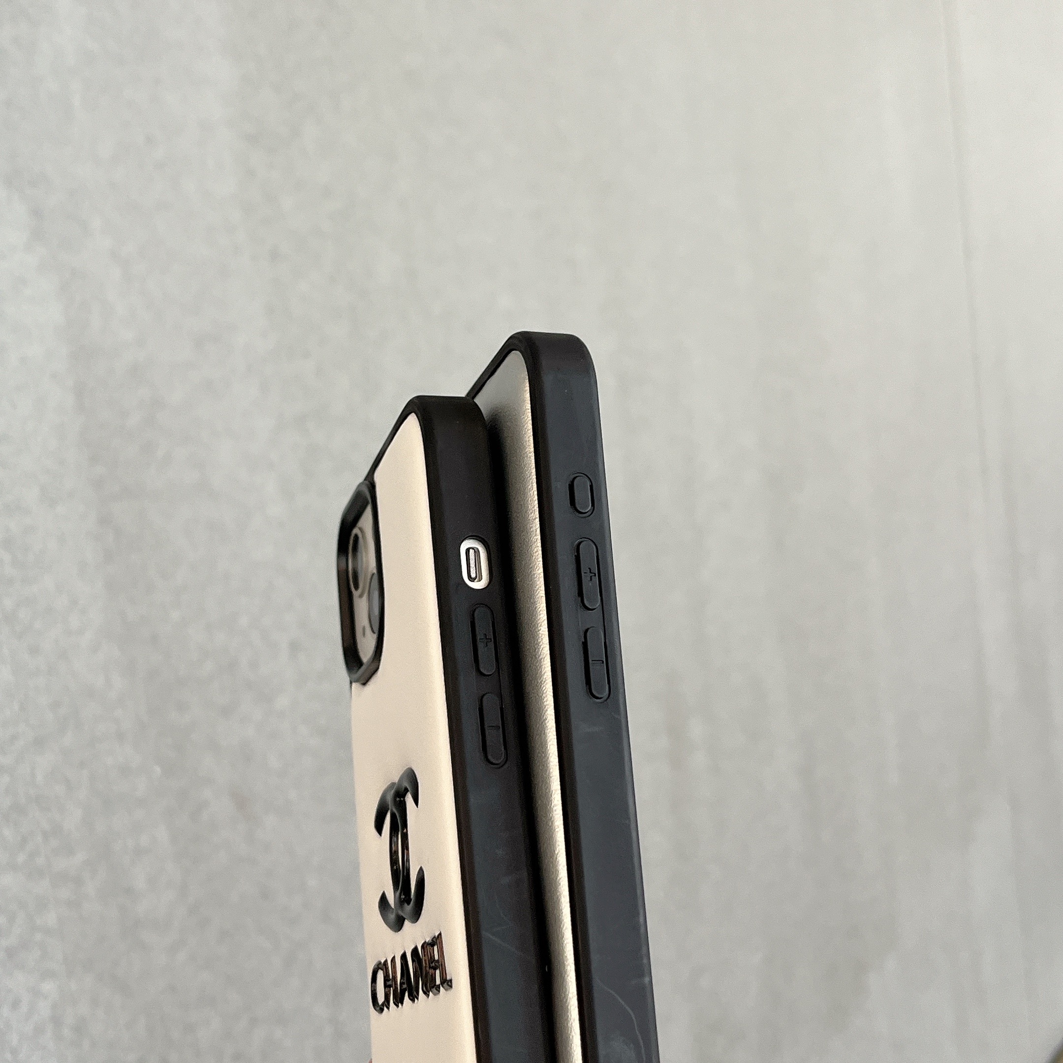 Chanel Leather cushion iPhone Case