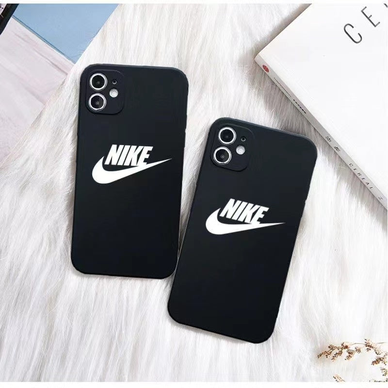 Black Liquid Silicone Fashion iPhone Case