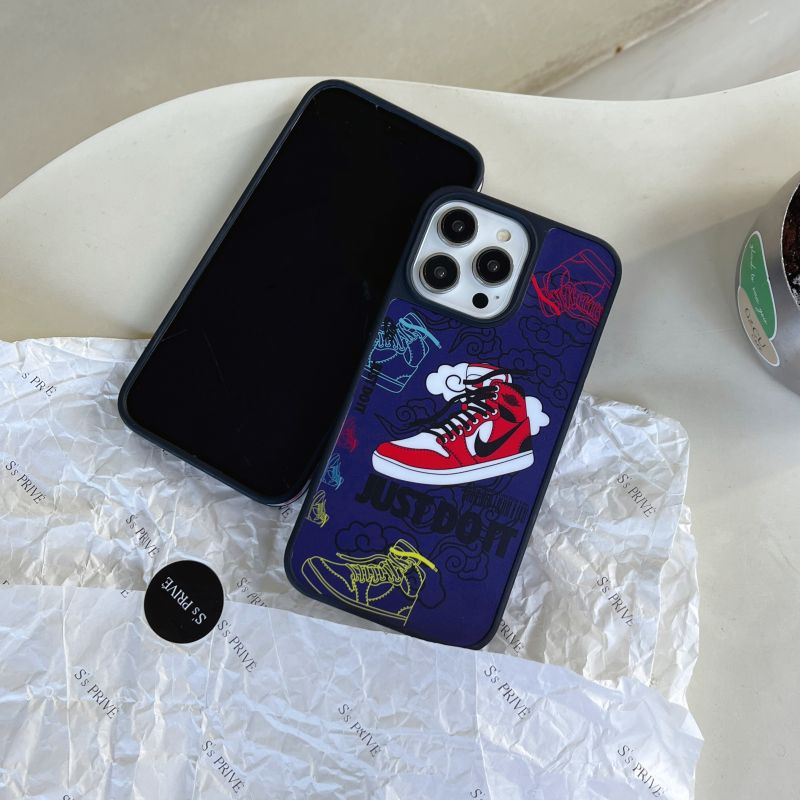 Trendy sports shoes label iPhone Case-BELKCASE