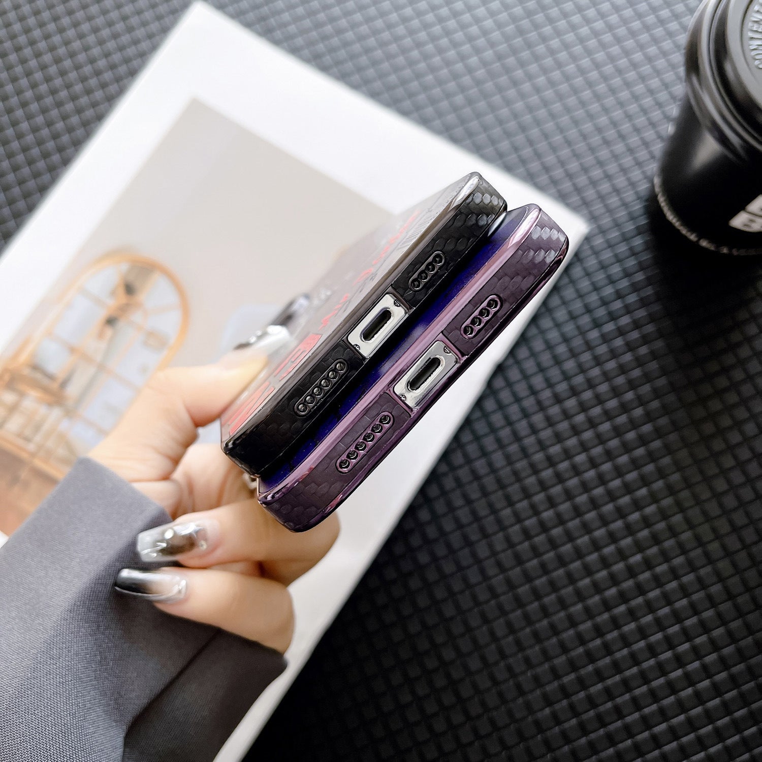 Carbon Fiber Frame iPhone Case -BELKCASE