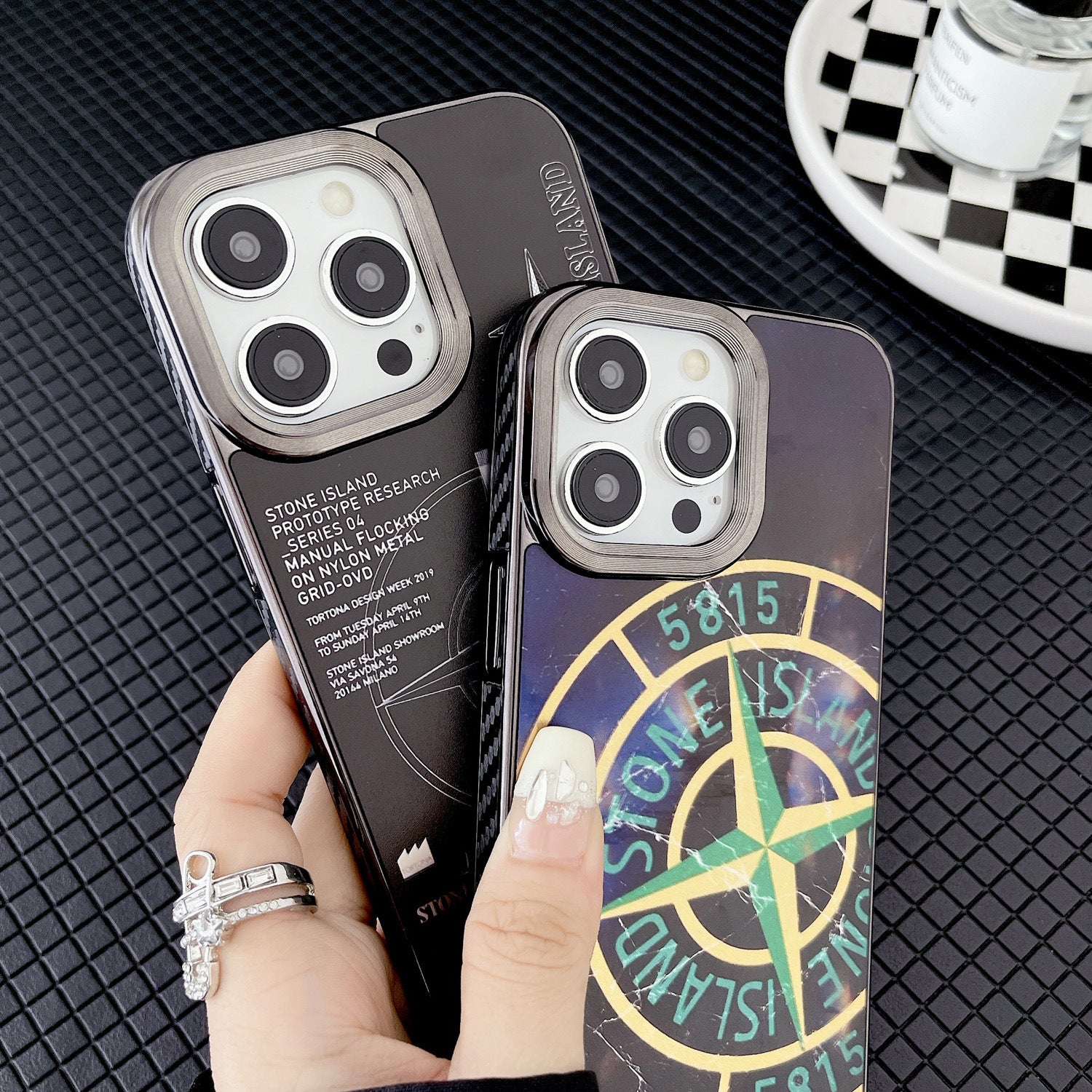 Retro SI iPhone Case Carbon Fiber Frame-BELKCASE