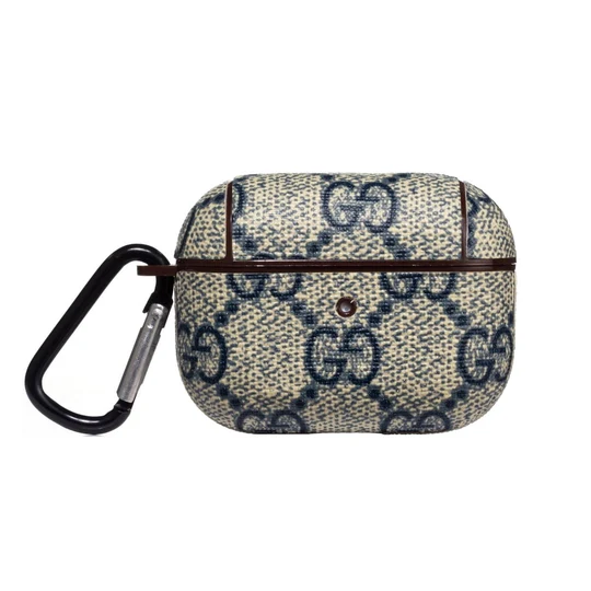 Gucci Luxury Leather Airpods Case