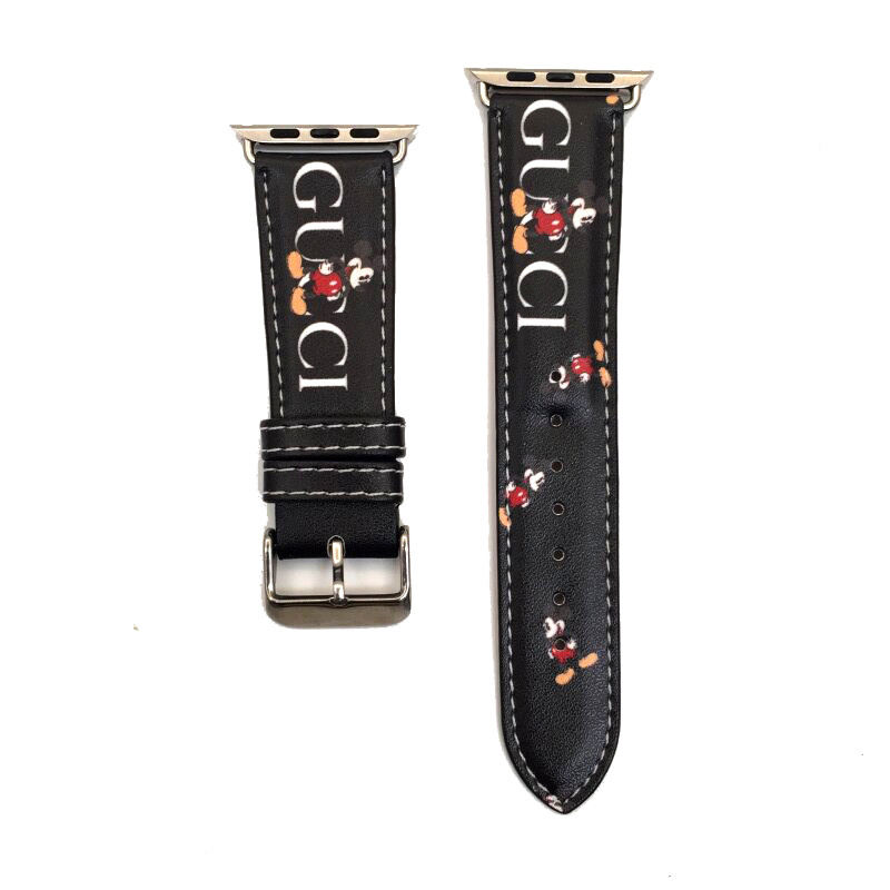 Gucci Luxury Leather Apple Watch Band