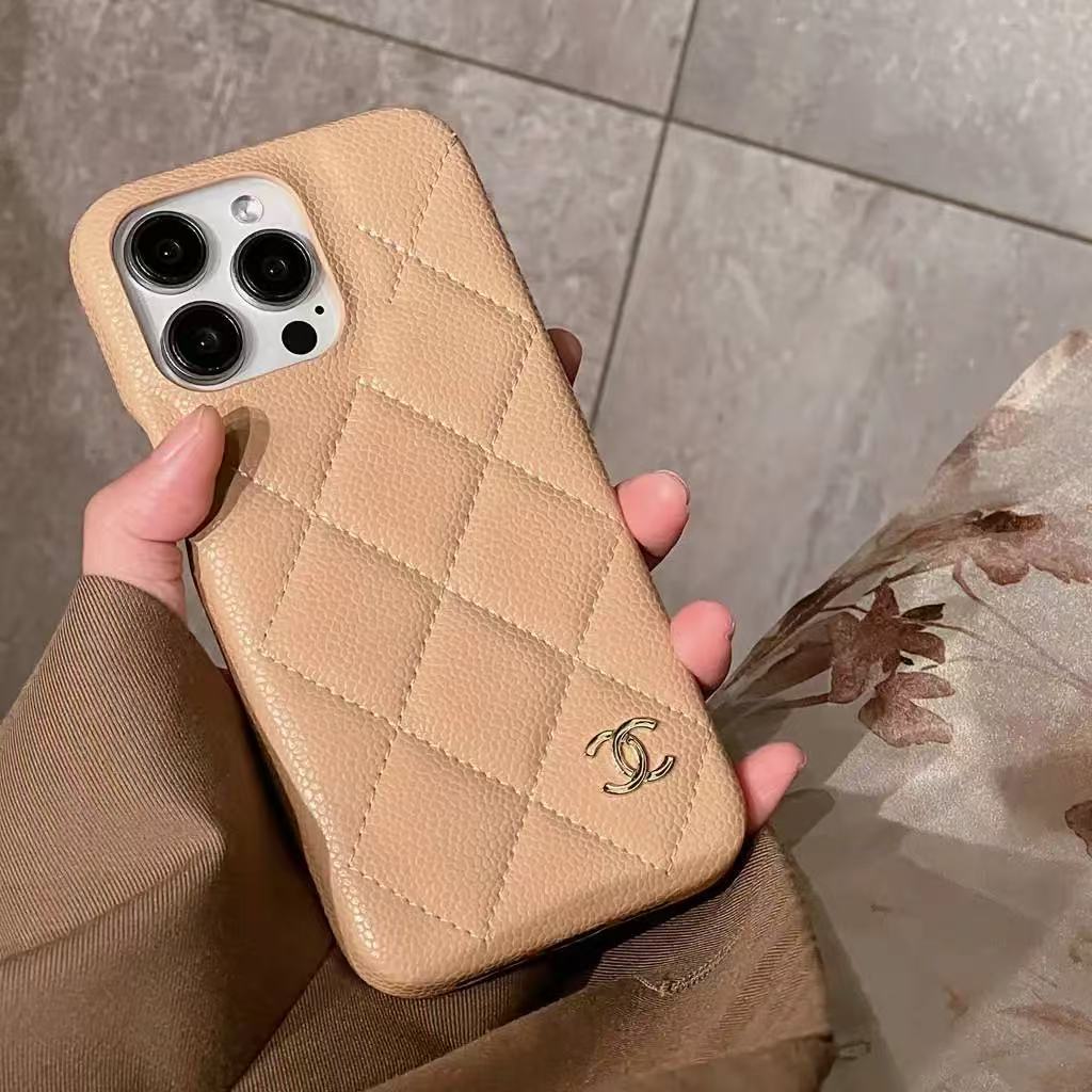 Luxury Leather Small fragrance iPhone Case