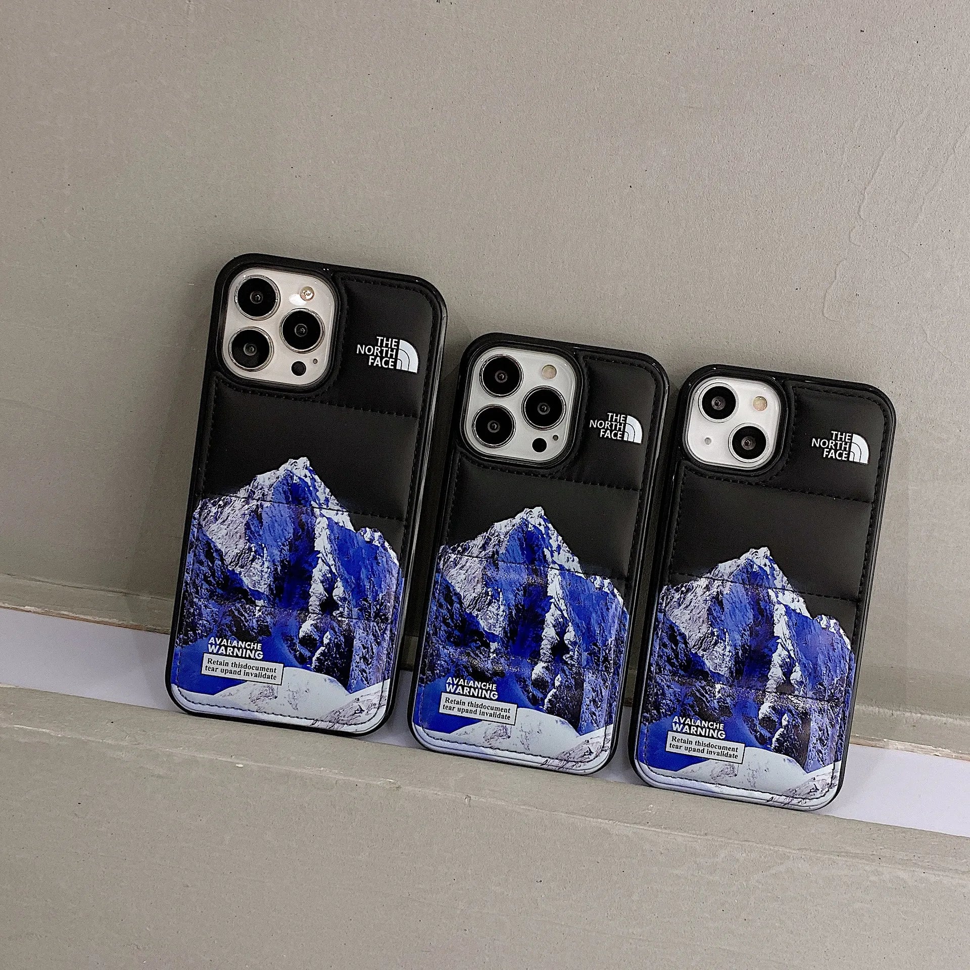 3D Goose Down NF Jacket iphone Case