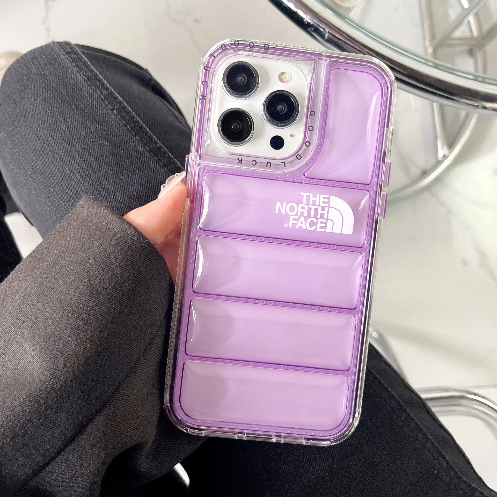 TNF Transparent 3D Airbag iPhone Case