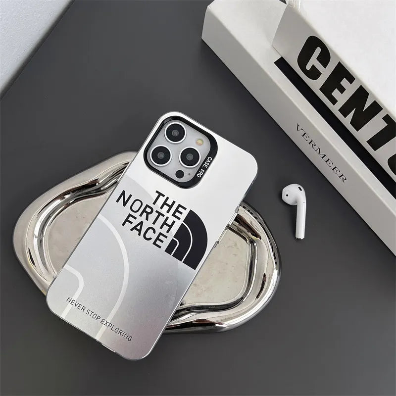 Electroplated Silver NF iphone Case