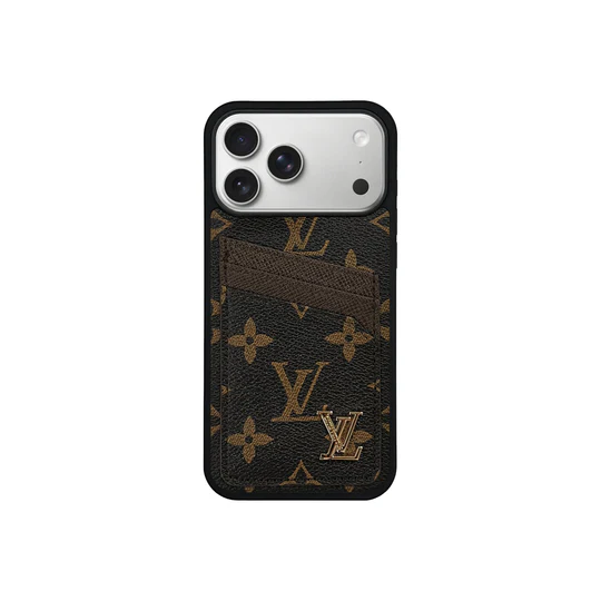 Louis Vuitton,Gucci iPhone Wallet Case Monogram Vintage Leather