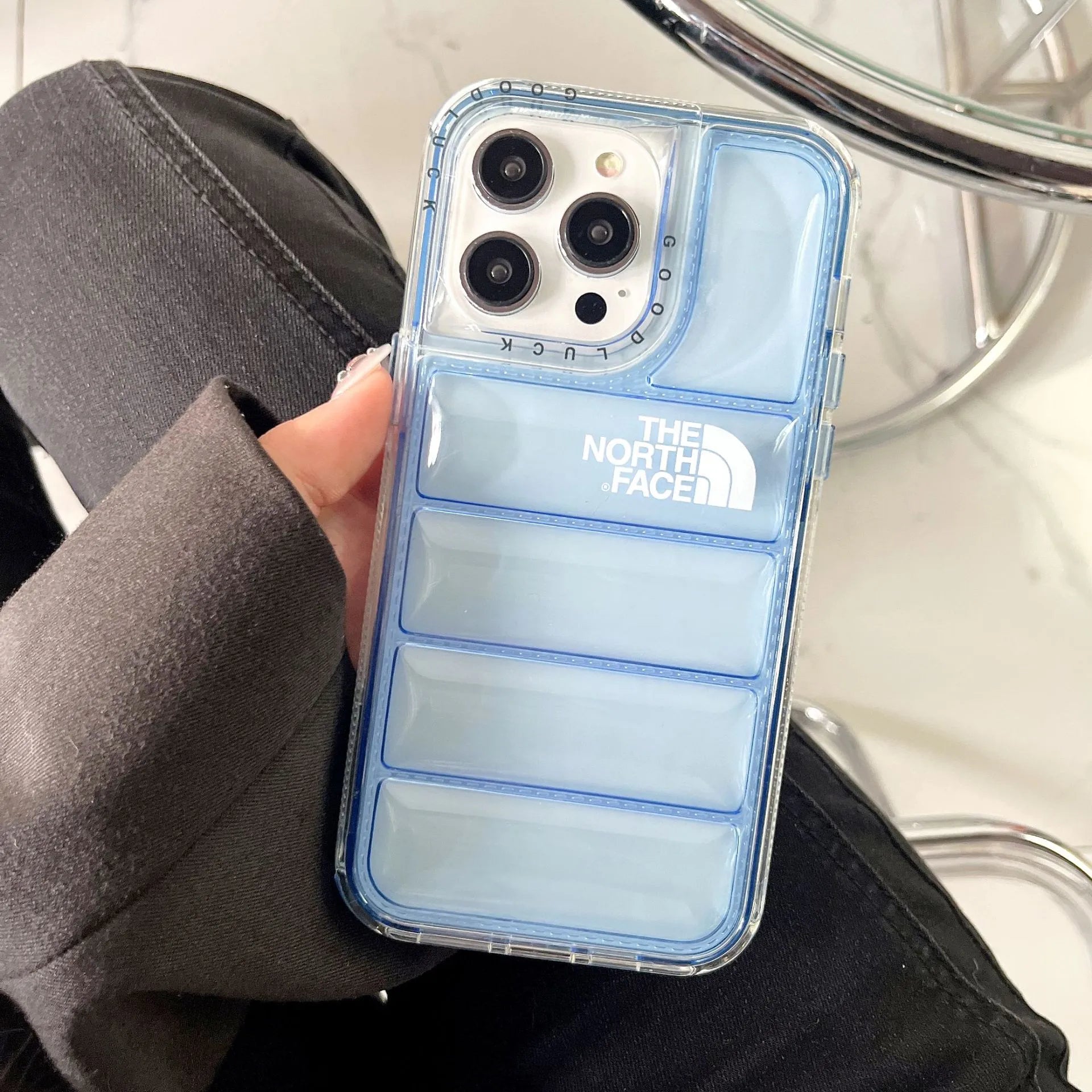 TNF Transparent 3D Airbag iPhone Case