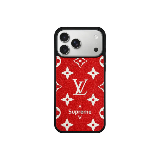 Louis Vuitton Leather iPhone Case Monogram Vintage