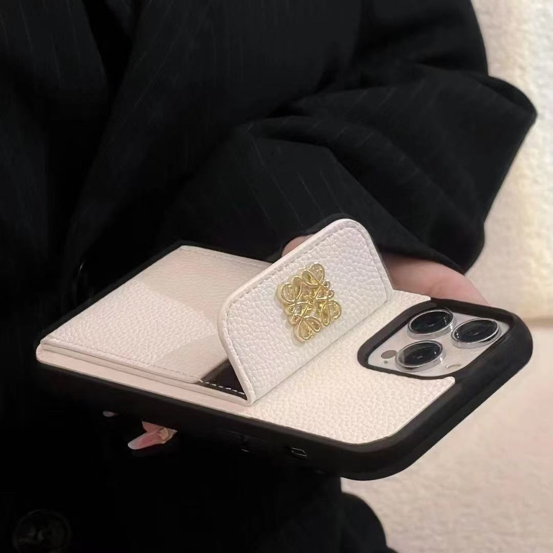 Retro Leather LE iPhone Wallet Case