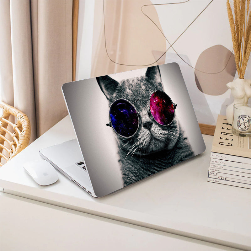 Cool Face Cat Macbook Case-BELKCASE
