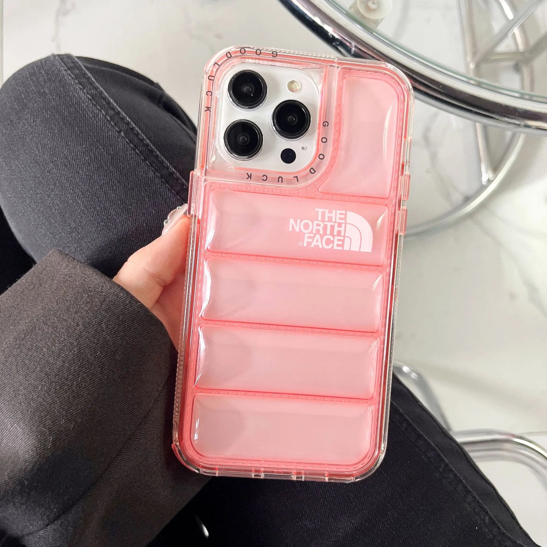TNF Transparent 3D Airbag iPhone Case