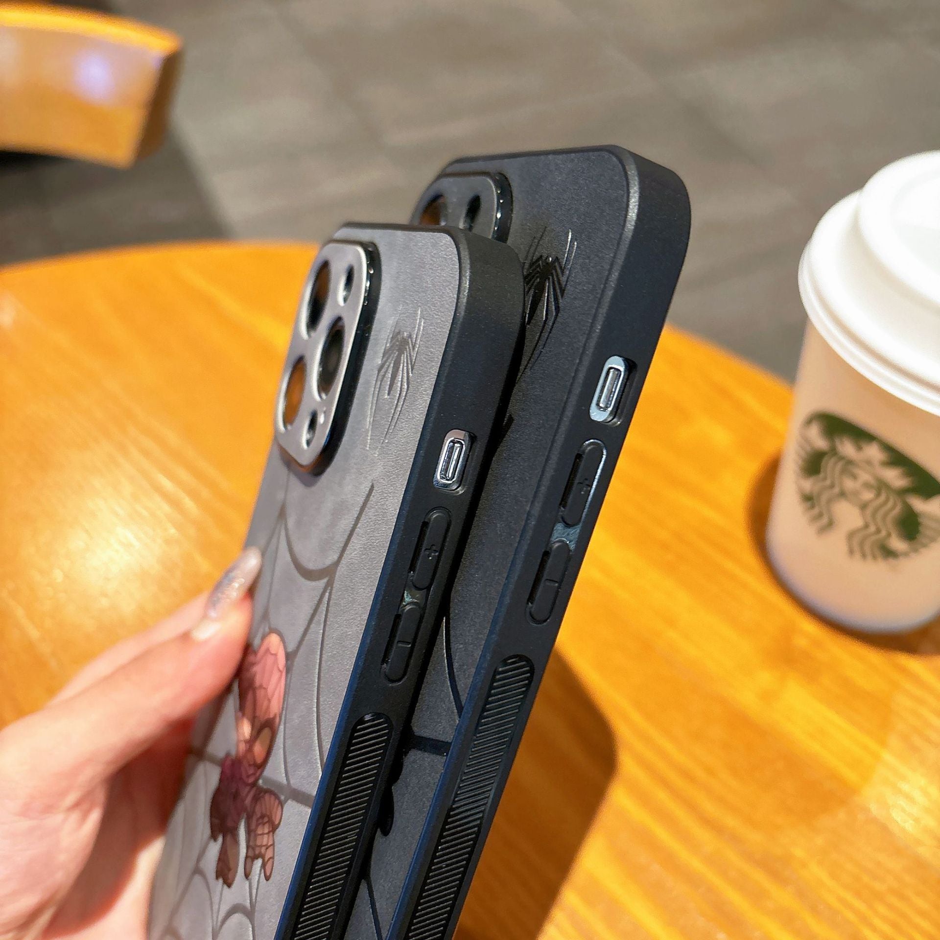 iPhone Case Laser Suede leather-BELKCASE
