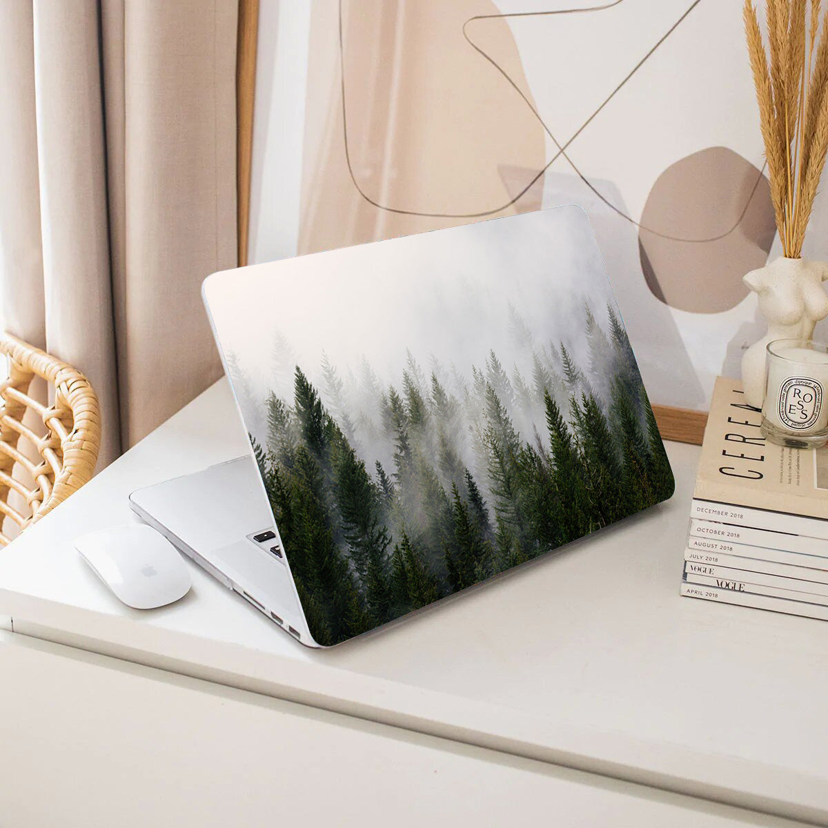 Jungle Fog Macbook Case-BELKCASE