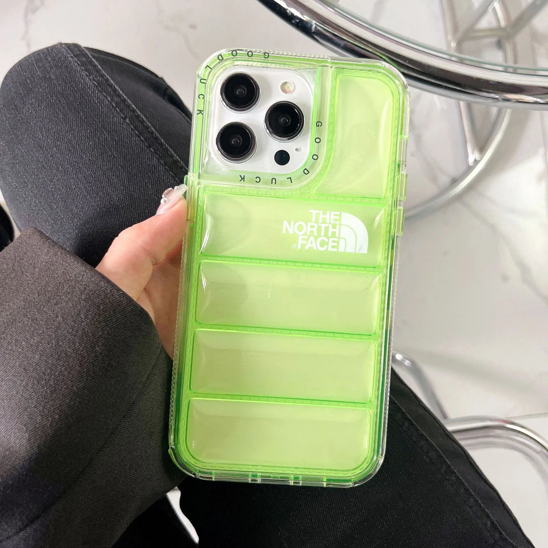 TNF Transparent 3D Airbag iPhone Case